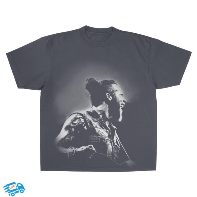 Official Brandon Lake Merch Store Tear Off The Roof Tour T Shirt - Faded Indigo Brandon Lake Apparel Clothing Shop Brandonlake