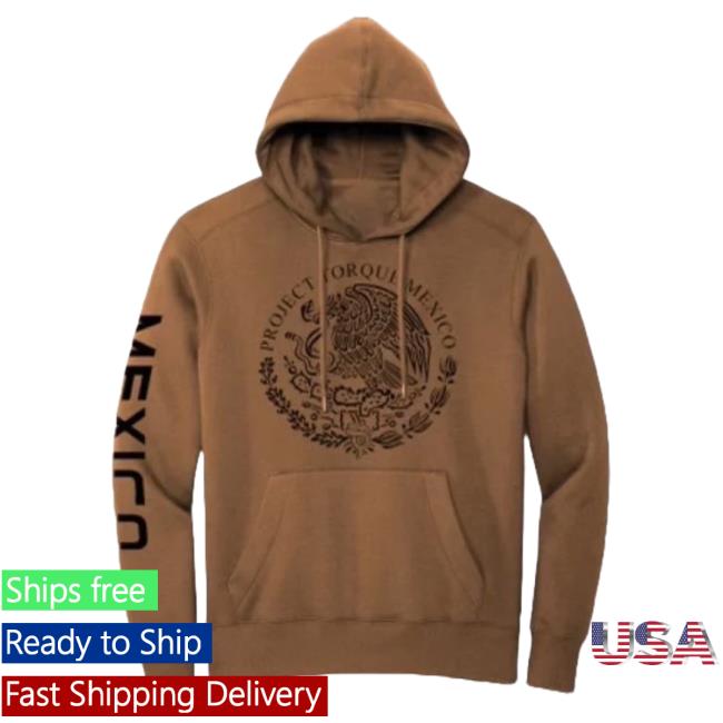 Official Project Torque Clothing Store Saddle Brown Mexico Crewneck