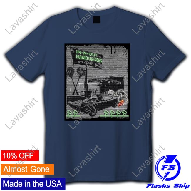 Official In-N-Out Hamburgers Shirt