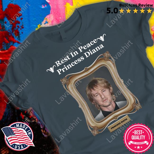 Rest In Peace Princess Diana Tee Shirt