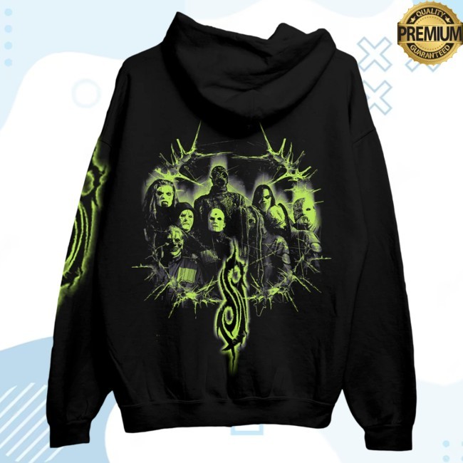 9 Point Photo Zip Hoodie Slipknot