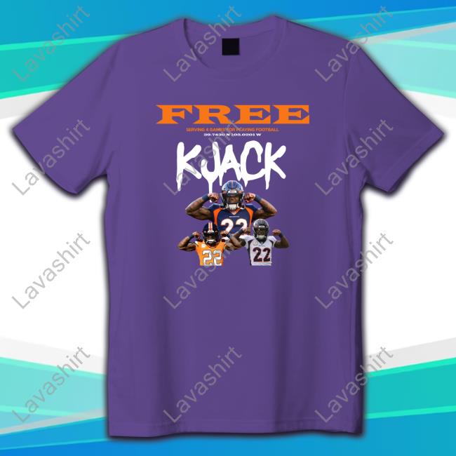 Official Scotty Gange Denver Broncos Kareem Jackson Free K Jack T-Shirt