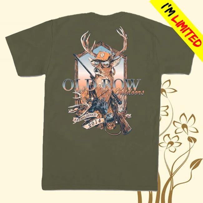 Official Old Row Apparel Old Row Outdoors Buck Hunter Pocket Top Shirt OldRow
