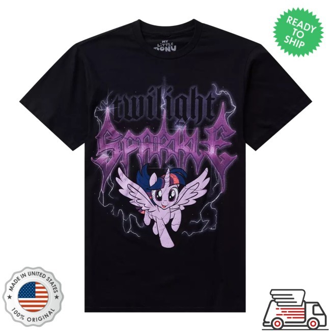 My Little Pony Twilight Sparkle Metal Girls Shirt