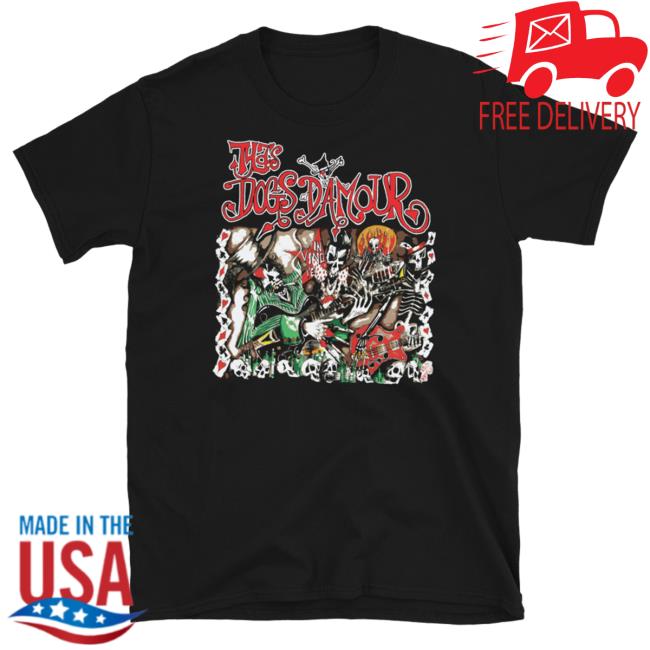 Official Tyla Store Tyla’S Dogs D’Amour – Vino Dogs – T-Shirts (black)