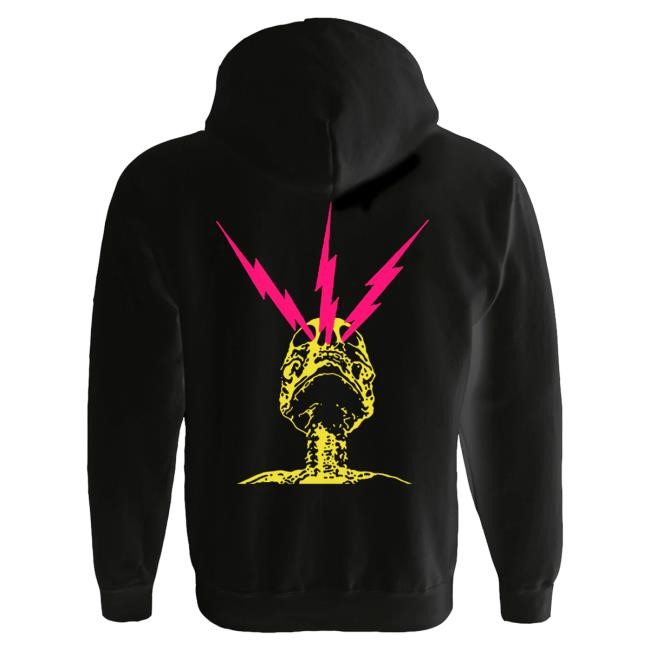 Official Zebrahead Merch Zebrahead Lightning Skull - Hoodie