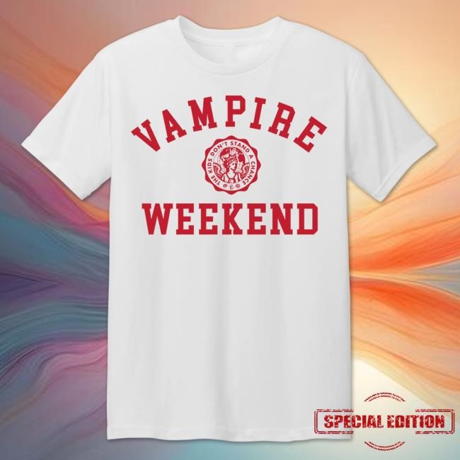 Official Vampire Weekend Collegiate S/S (White) Shirts
