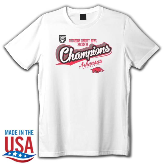 Arkansas Razorbacks 2022 Liberty Bowl Champions Women’S Classic Shirt Arkansas Razorbacks 2022 Liberty Bowl Champions Women’S Tee
