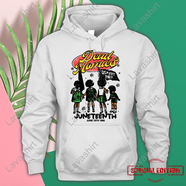 Official Dead Homies Leimert Park Juneteenth T Shirts