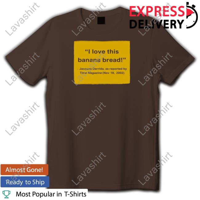 Film Forum I Love This Banana Bread Shirts