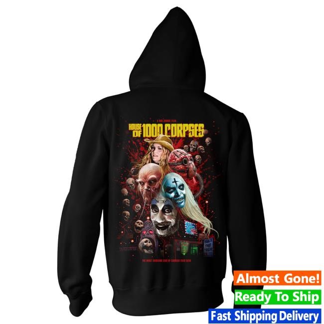 Official Cavity Colors Merch Store Shop House Of 1000 Corpses - Zip-Up Hoodie CavityColors