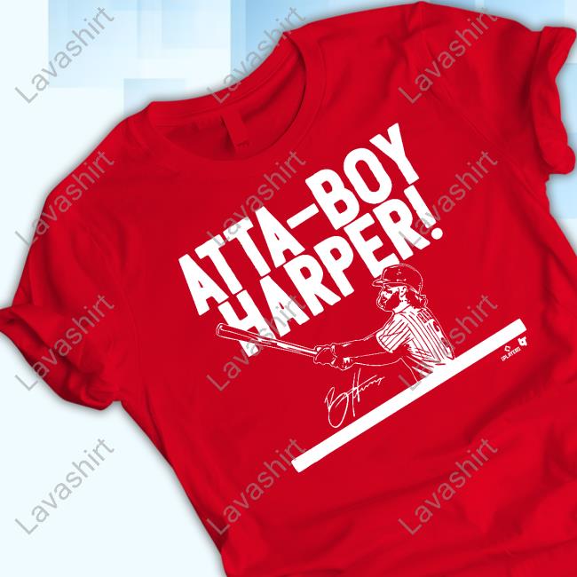 Breaking T Bryce Harper: Atta-Boy Harper Crewneck Sweatshirt