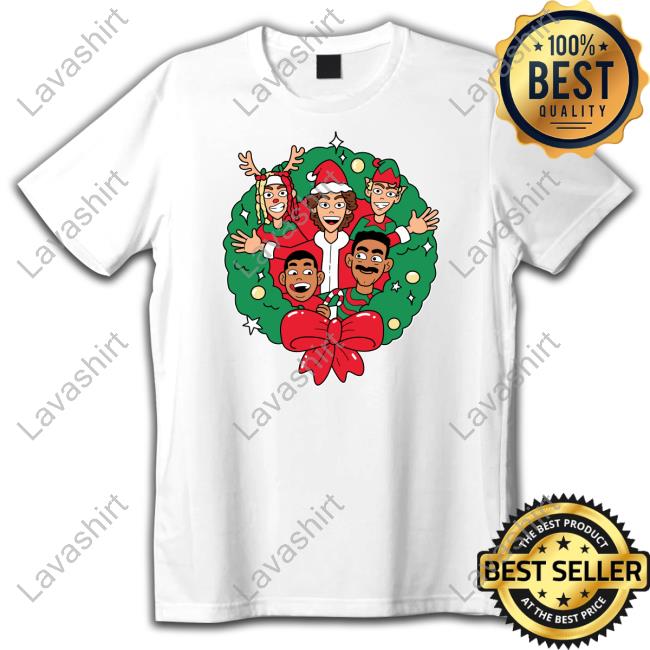 Wreath Christmas Tee