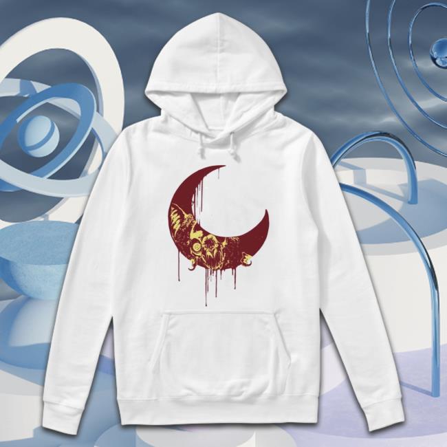Mxmorggo Blood Red Moon Hooded Sweatshirt Official Mxmorggo Blood Red Moon Hoodie