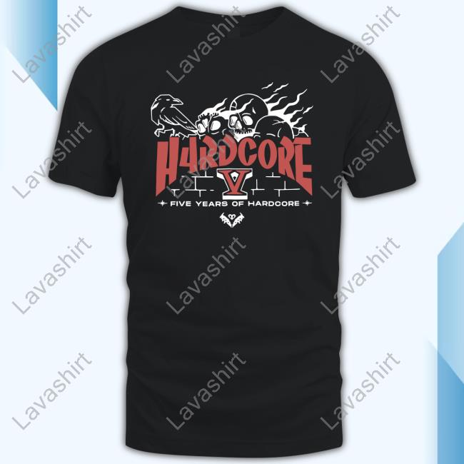 Officia Philza Merch Store Hardcore Anniversary Tshirt