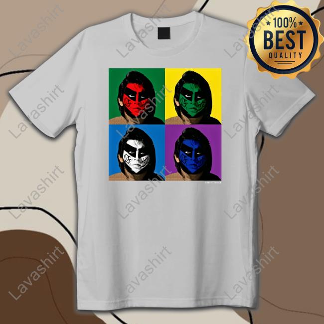 Twoplatoons Merch Great Muta Collaboration Faces Tee Shirt Muto Office