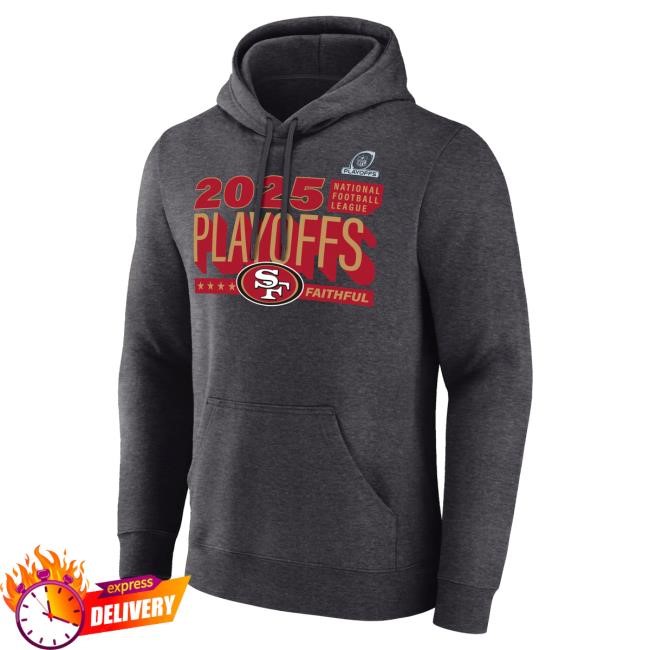 San Francisco 49ers 2025 NFL Football Playoffs Ready Tunnel-Mode Tee