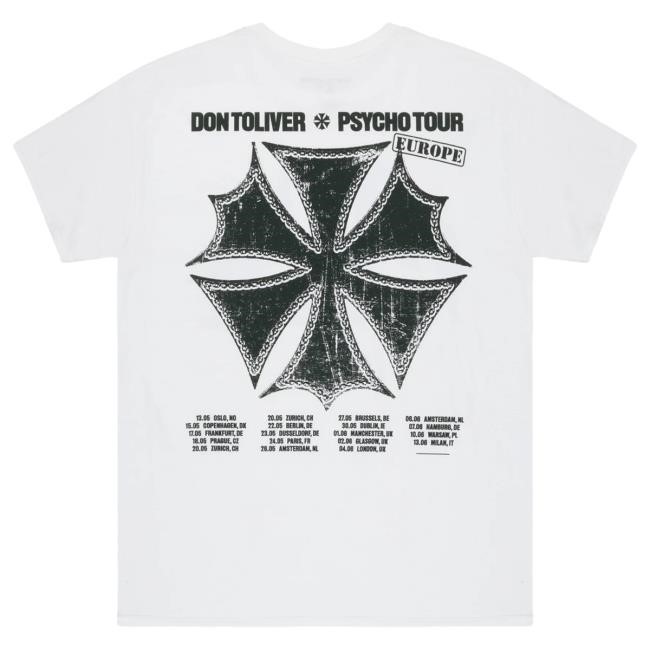 Psycho Tour Emblem Tee 2026 Don Toliver Venue Merch