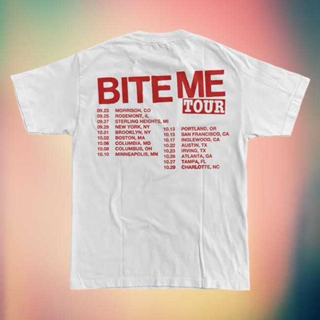 Official Renee Rapp Merch Store Shop White Date Back Tour Hot Shirt Reneé Rapp