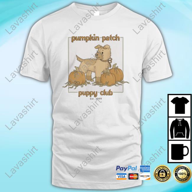 Pumpkin Patch Puppy Club EST 1999 T Shirt