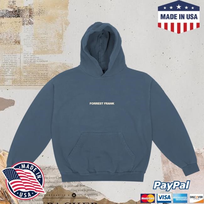Official Forrest Frank God's Got My Back Blue Hood