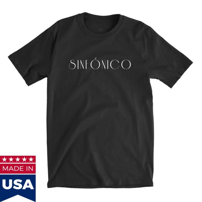 Ricky Martin Shop Merch Ricky Sinfonico Black Hot Shirt