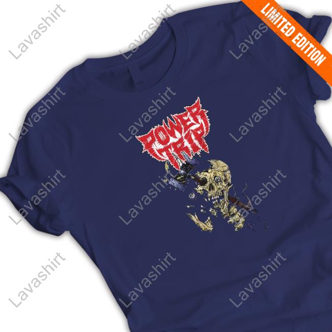 Cold Cuts Merch Official Power Trip "Hammer Skull" Long Sleeve Tee Shirt