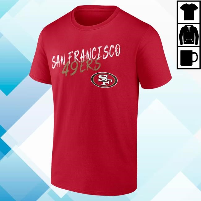 Hustle Fan Section Tee by San Francisco 49ers NFL Football