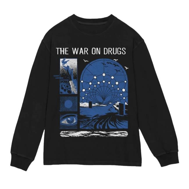 I Don't Live Here Anymore Tracklist L/S Shirt The War On Drugs