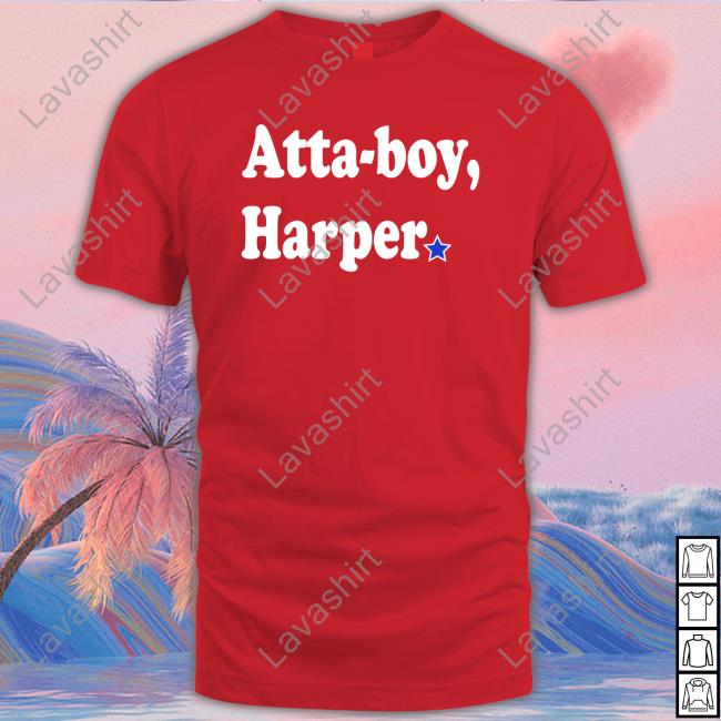 Official Phillies Orlando Arcia Atta-Boy Harper Shirt
