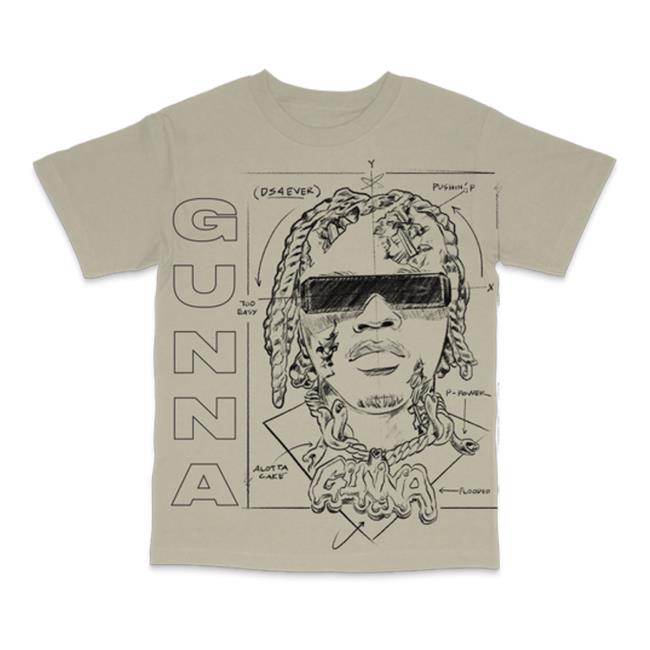 Official Young Stoner Life Merch Ds4ever "Blueprint" T-Shirt