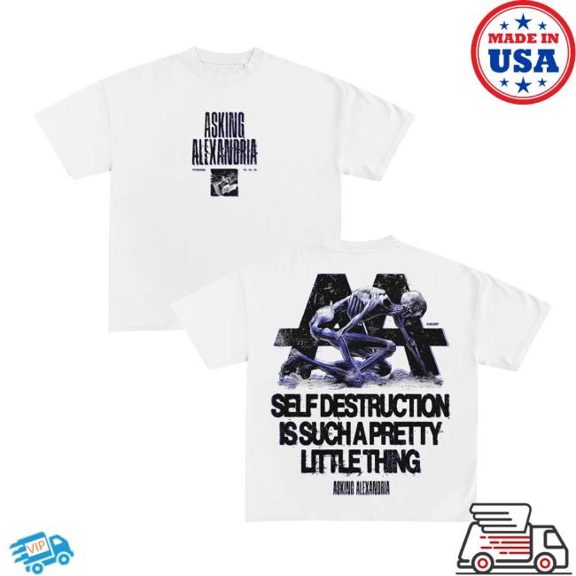 Self Destruction New T-Shirt Asking Alexandria Store