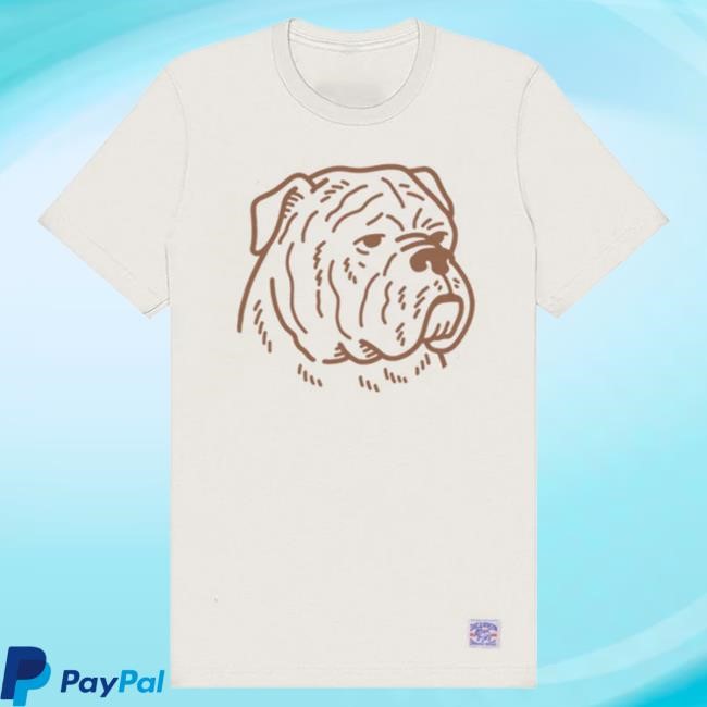 The Bulldog Tee (Vintage White) by Duke And Winston as a Gift with Character