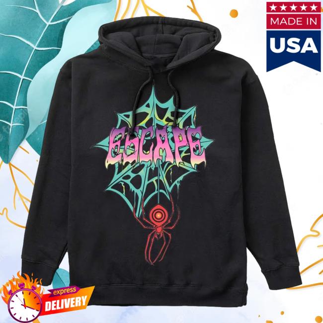Official Insomniac Shop Merch Store InsomniacShop Escape Spider Thread Hood