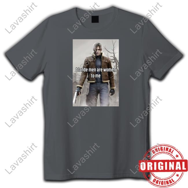 Jillsexual Leon Kennedy Blonde Men Are Women To Me Sweatshirt