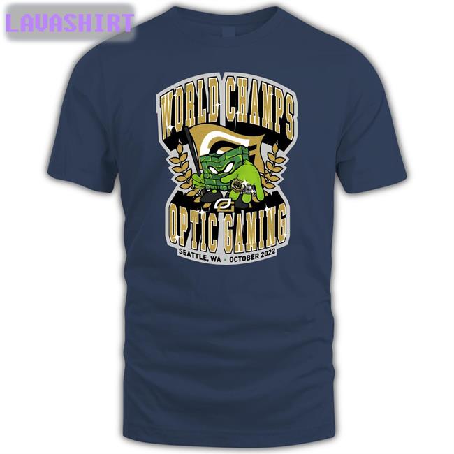 Hcs World Champions Tee Shirt Opticgaming World Champs Optic Gaming Seattle Wa October 2022