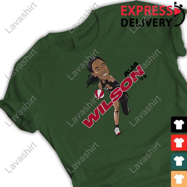 Official A'ja Wilson Caricature Shirt Breakingt Merch