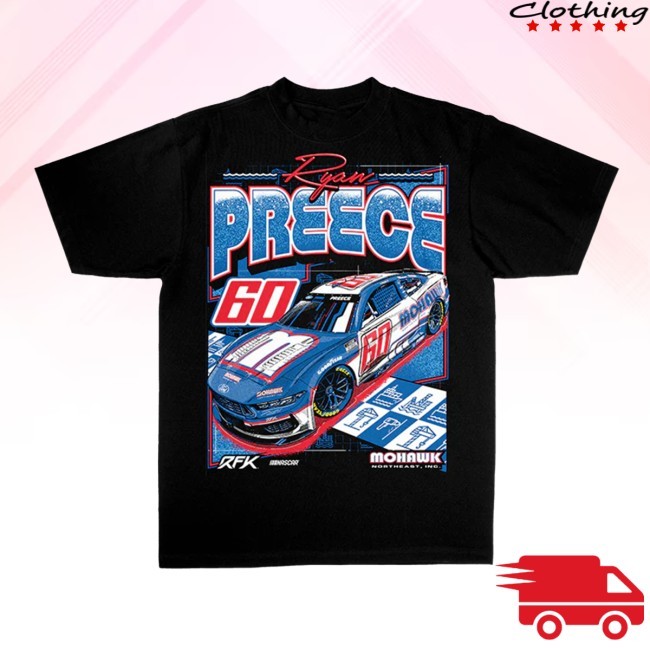 Official Ryan Preece 2025 Mohawk Tee Shirt - Rfk Shop