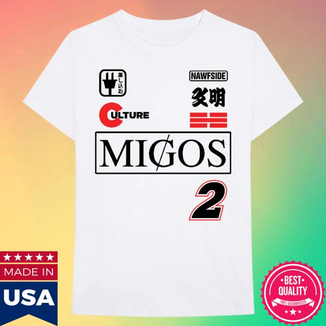 Official Migos Merch Store Shop Migos Culture II Decal Popover Shirt