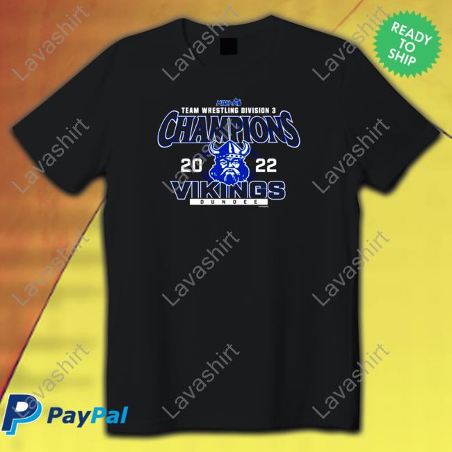 Dundee Vikings 2022 MHSAA Team Wrestling D3 Champions Shirt 2022