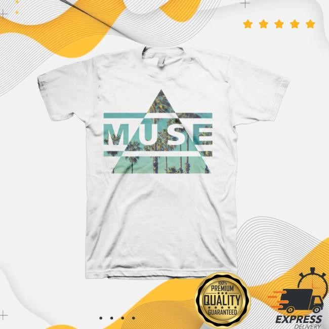 Official Muse Clothing Store Palms Tee Shirt | Muse