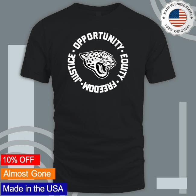 Jacksonville Jaguars Opportunity Equality Freedom Justice Sweater
