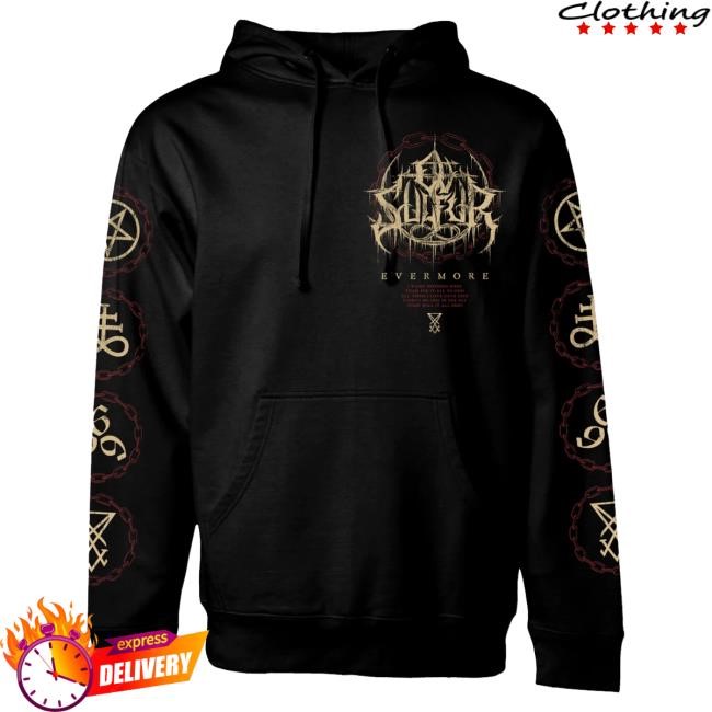 Official Indie Merch Store Ov Sulfur "Evermore" Pullover Hoodie Indiemerchstore