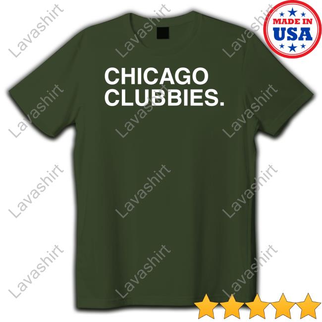 Obvious Shirts Chicago Clubbies Long Sleeve Tee