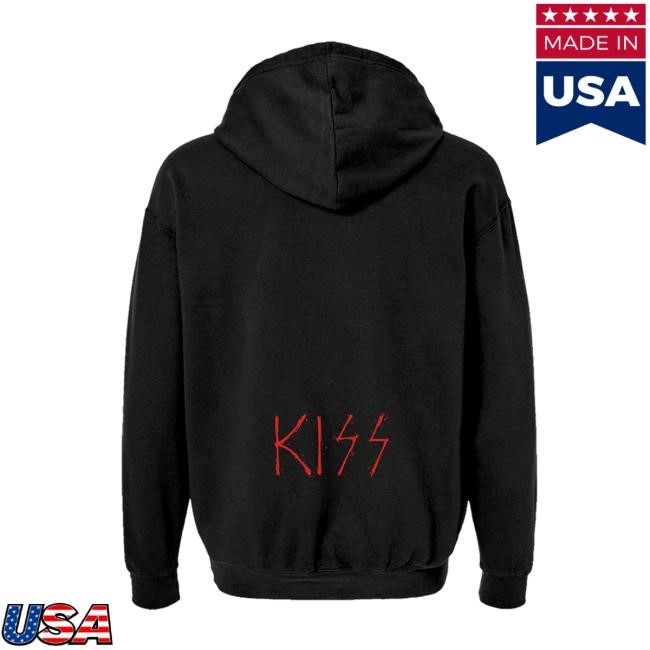 Kiss Band Hotter Than Hell Skulls Hoodie Kiss Band Merch Shop