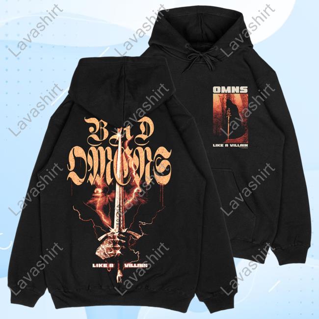 Bad Omens Official Merchandise Wraith Pullover Hoodie Badomensofficial