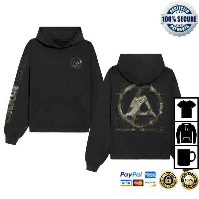 Official Linkin Park Merch Store Holiday Liquidate Black Hood LinkinPark