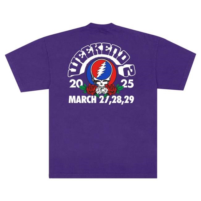 Dead And Company Store Merch Weekend 1 2025 Event Top Shirt
