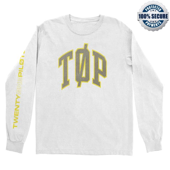 Official 21 Pilots Apparel Clothing Store Merch Arch Long Sleeve Shirt TwentyOnePilots 21Pilots Shop