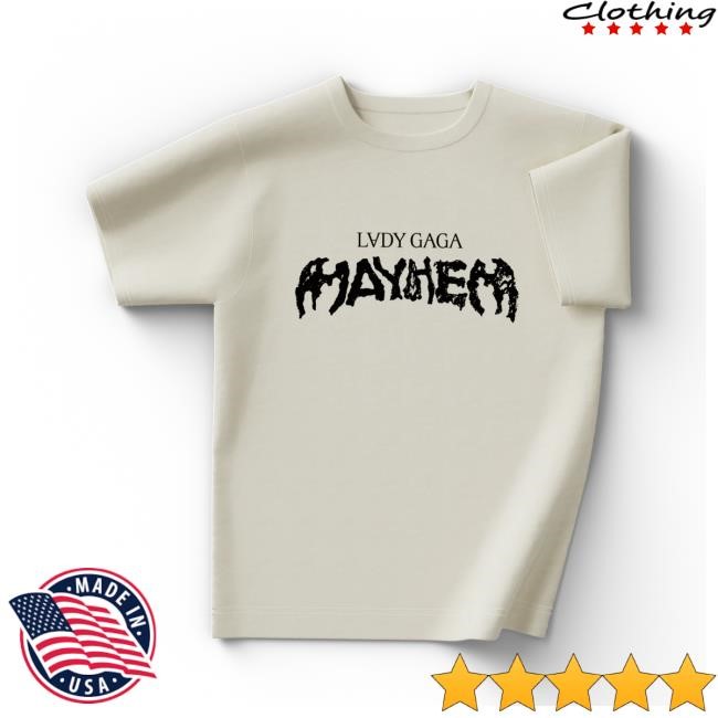 Photo Shirt Lady Gaga Merch Shop